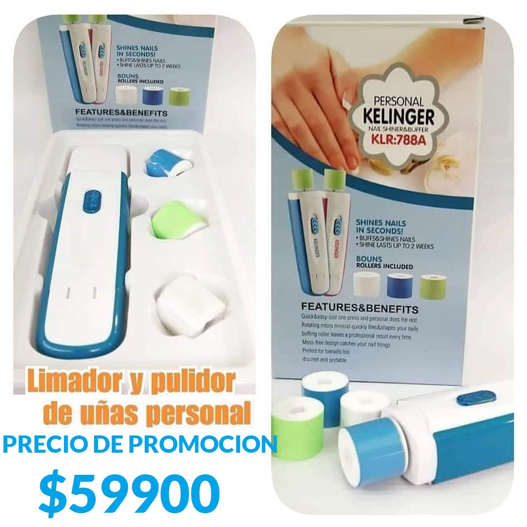 Limador y Pulidor de UÑAS Electrico para Manicure y Pedicure